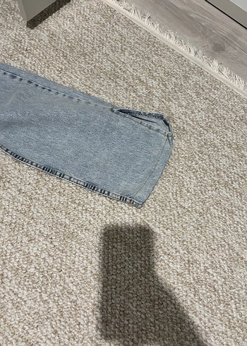 Açık mavi Normal Boy Kadın Denim Pantolon - Görsel 3