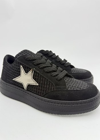 38 Beden YILDIZ DETAYLI SNEAKERS