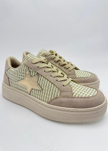 38 Beden YILDIZ DETAYLI SNEAKERS