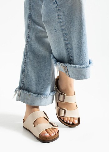 Birkenstock BİRKENSTOCK ÇİFT TOKALI İTHAL TERLİK