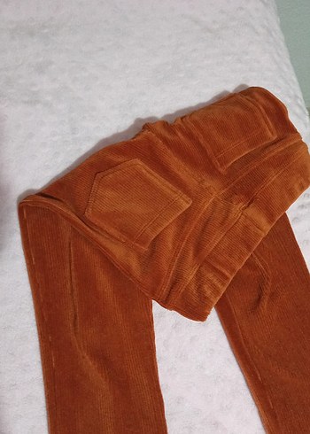 kız çocuk Kahverengi tayt - Görsel 2