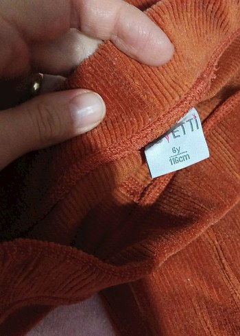 kız çocuk Kahverengi tayt - Görsel 3