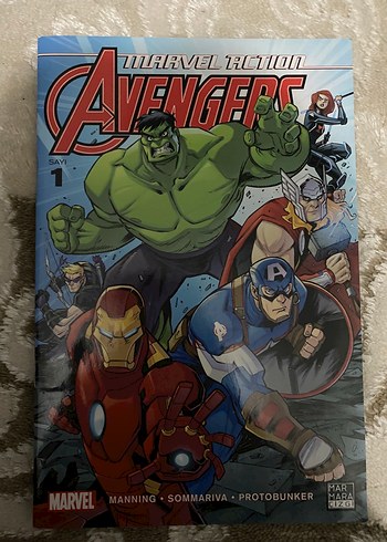 Marvel Action Avengers Sayı 1 Çizgi Roman