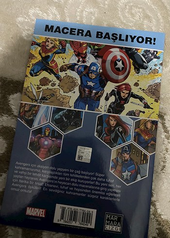Marvel Action Avengers Sayı 1 Çizgi Roman