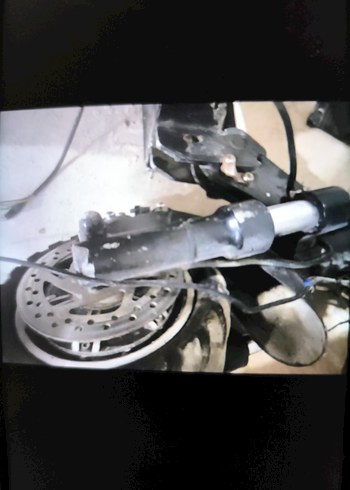 Gri Metal Tokalı Motosiklet Dizlik - Görsel 2