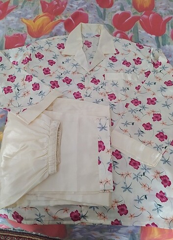 Saten pijama takımı 