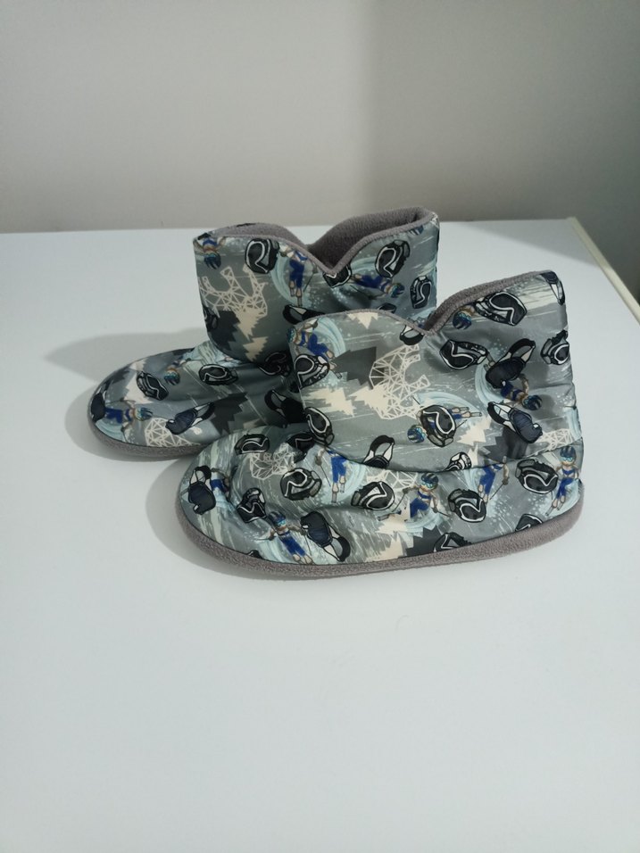 Tokalı Erkek Çocuk Kamuflaj Terlik - Görsel 2