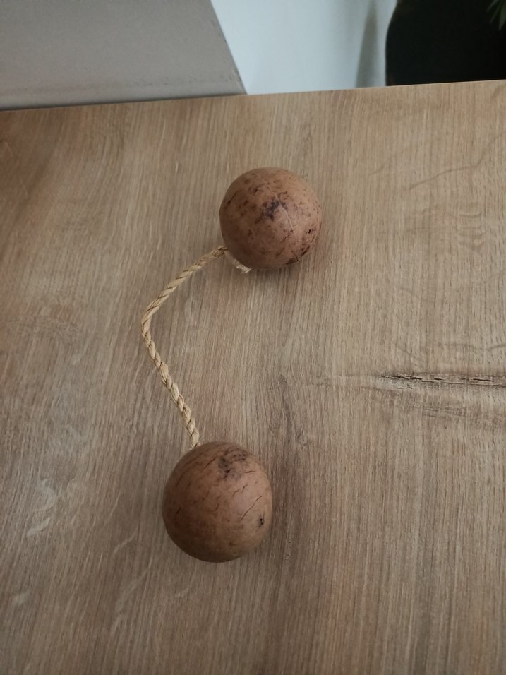 hindistan cevizli dogal çıngırdak - Görsel 2