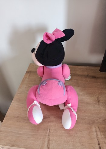 Pembe Minnie Mouse Peluş Oyuncak - Görsel 2