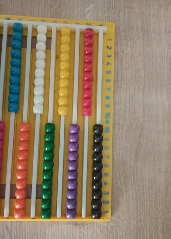 Renkli Abaküs Eğitim Oyuncağı - Görsel 2