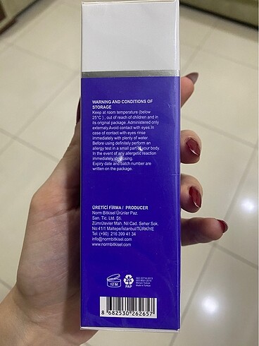 Beden Tanura beyazlatıcı krem