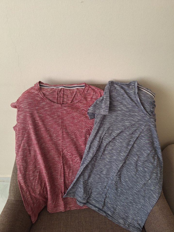 Gri Kısa Kollu Hamile Tişörtü - Görsel 2