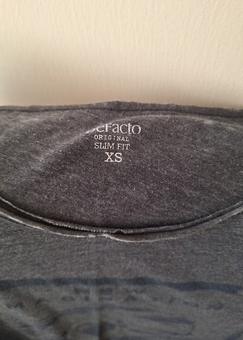 Gri Baskılı Kısa Kollu Hamile Tişörtü - Görsel 5