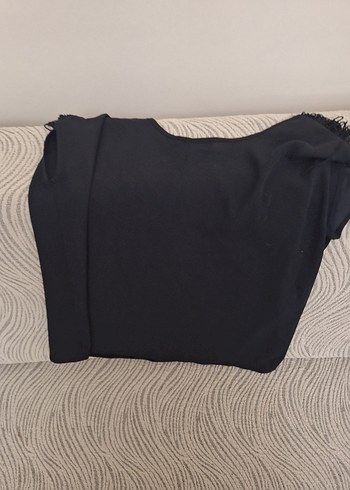 Siyah Renkli Kısa Kollu Baskılı Kadın Tişört - Görsel 2