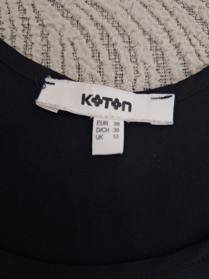 Siyah Renkli Kısa Kollu Baskılı Kadın Tişört - Görsel 5