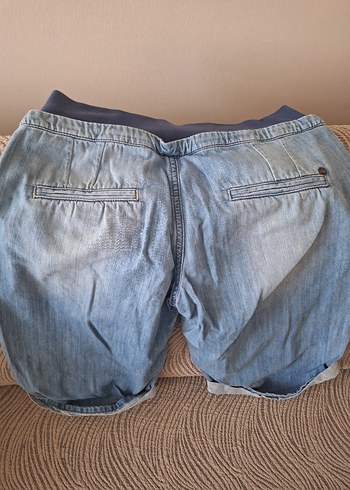 Düğmeli Rahat Kesim Hamile Denim Pantolon - Görsel 2