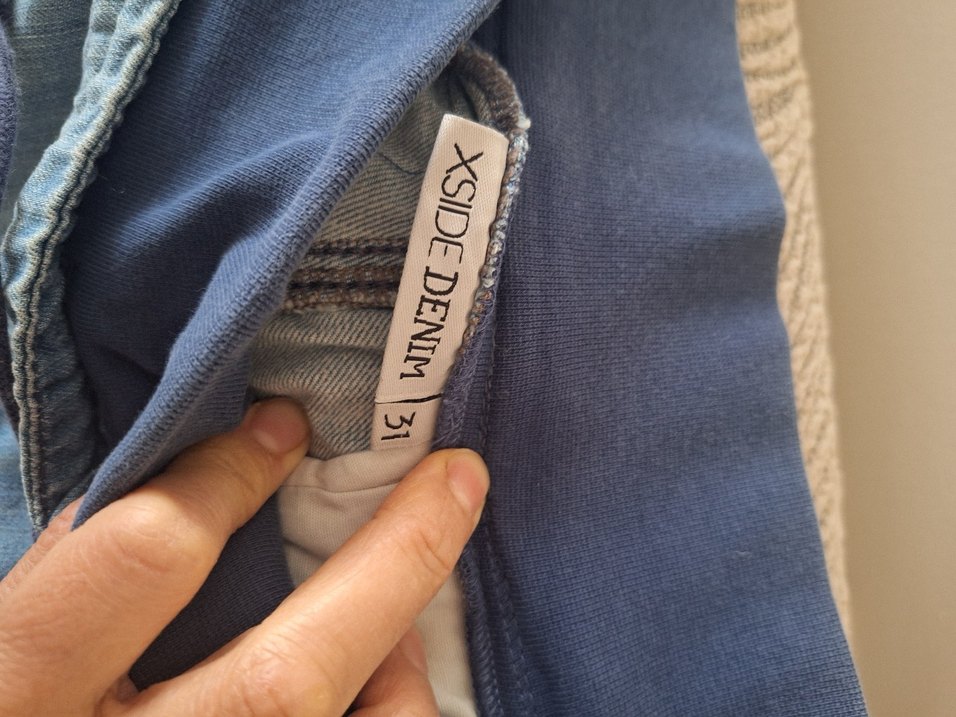 Düğmeli Rahat Kesim Hamile Denim Pantolon - Görsel 4