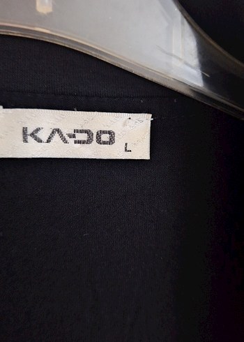 Siyah İşlemeli Kadın Uzun Ceket - Görsel 6