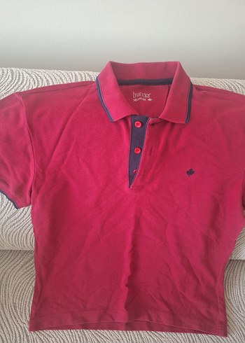 Kırmızı Kısa Kollu Erkek Polo Tişört - Görsel 2