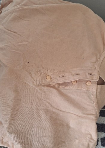 Bej Kolsuz Polo Tişört - Görsel 3