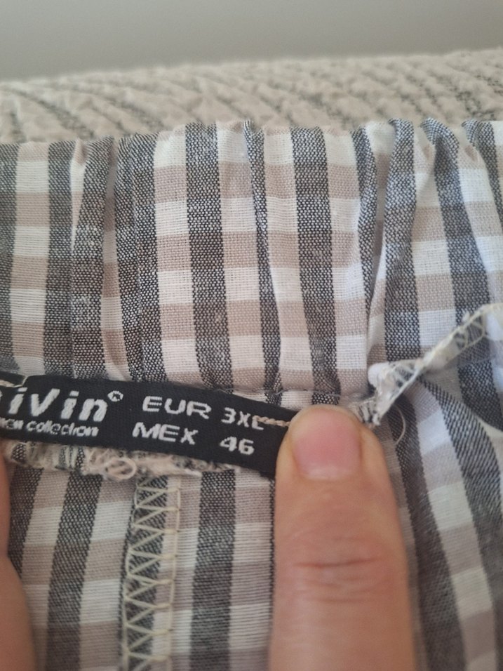 Düğmeli Midi Etek - Görsel 3