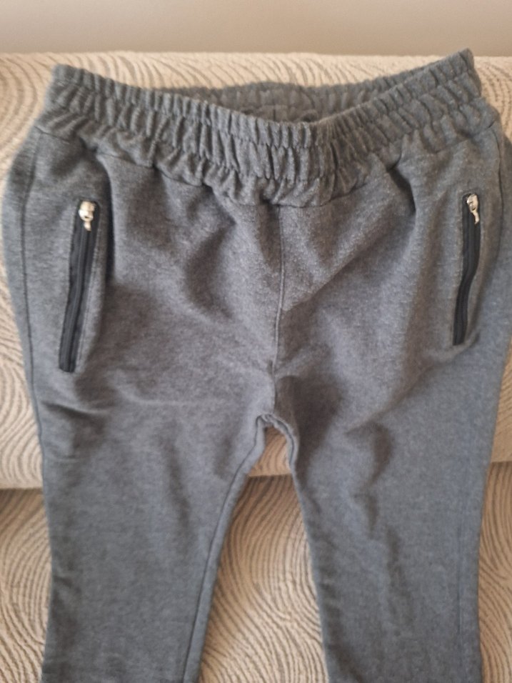 Gri Erkek çocuk Sokak Stili Takım - Görsel 5