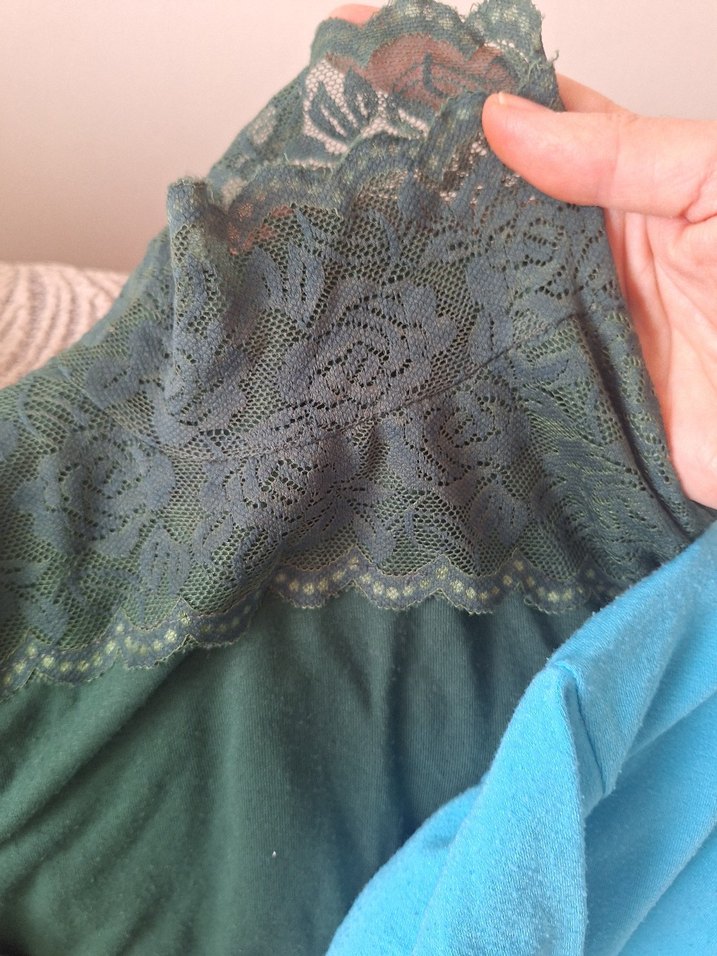 3 boğazlı bluz - Görsel 5