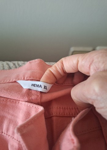 Pembe Pilili Kadın Kumaş Pantolon - Görsel 3