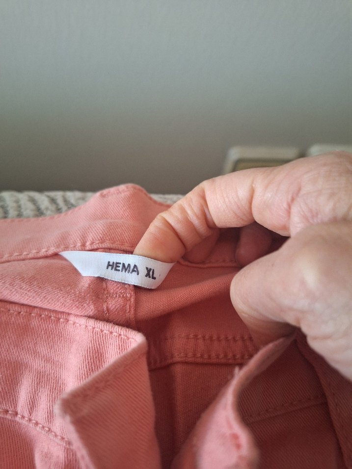 Pembe Pilili Kadın Kumaş Pantolon - Görsel 3