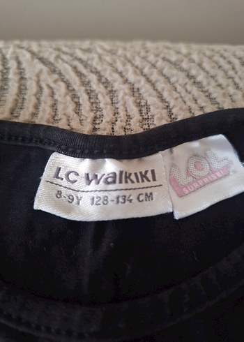 Kız Çocuk Siyah Glitterli Baskılı Tişört - Görsel 2