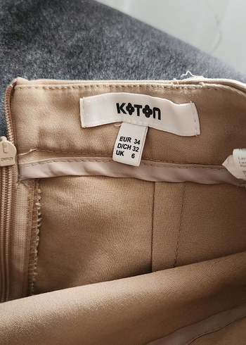 Bej Midi Kalem Etek - Görsel 2