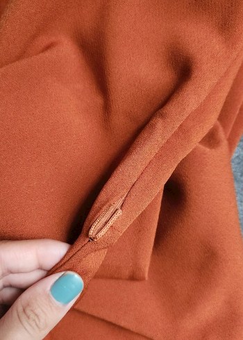 Kadın Midi Kumaş Pantolon - Görsel 3