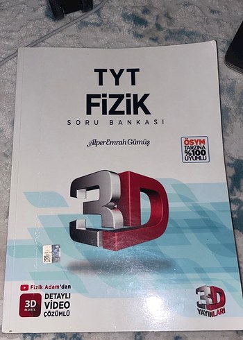 TYT Fizik Soru Bankası 3D Yayınları