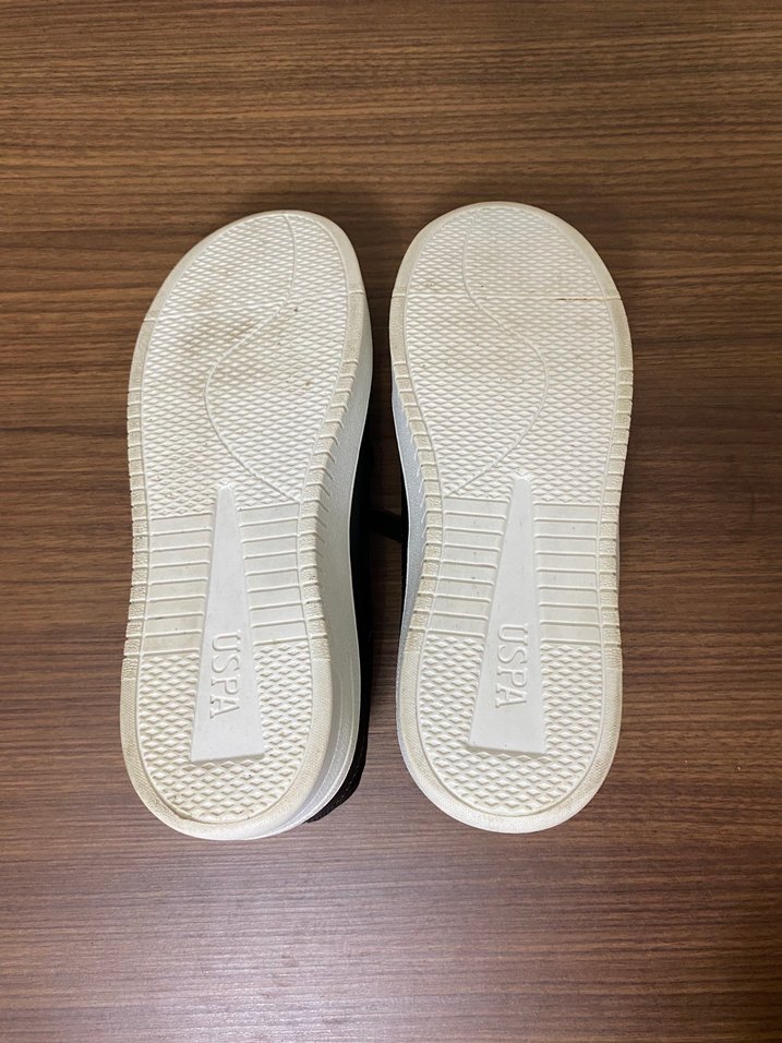 U.S. Polo Assn. Siyah Deri Sneaker — görsel 5/6