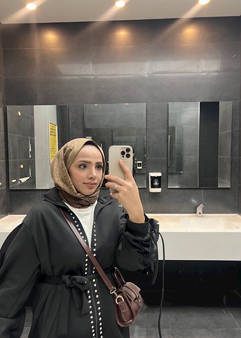 Kadın Siyah Uzun Kemerli Takım - Görsel 2