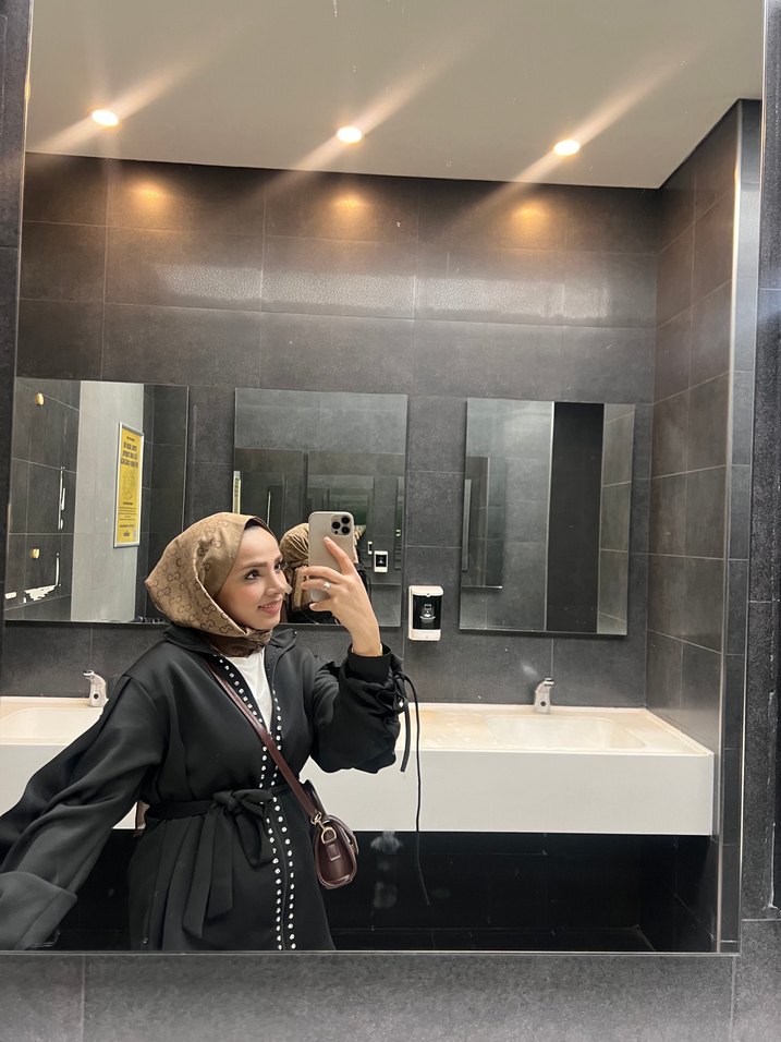 Kadın Siyah Uzun Kemerli Takım - Görsel 4