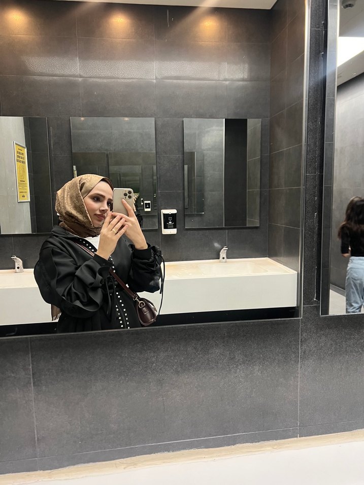 Kadın Siyah Uzun Kemerli Takım - Görsel 3