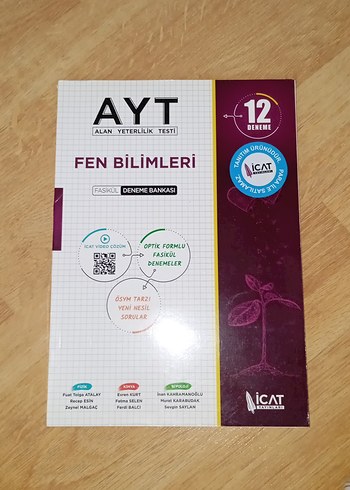 AYT Fen Bilimleri Soru Bankası 12. Sınıf