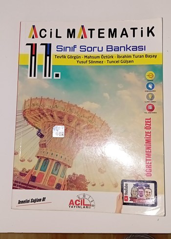 11. Sınıf Matematik Soru Bankası - Aydın Yayınları
