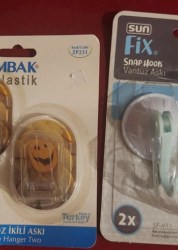 Yapışkan Vantuz Askı