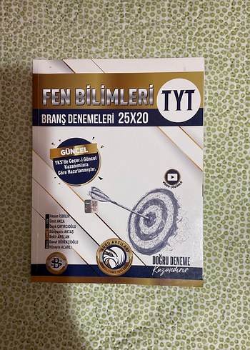 Fen Bilimleri TYT Branş Denemeleri 25x20