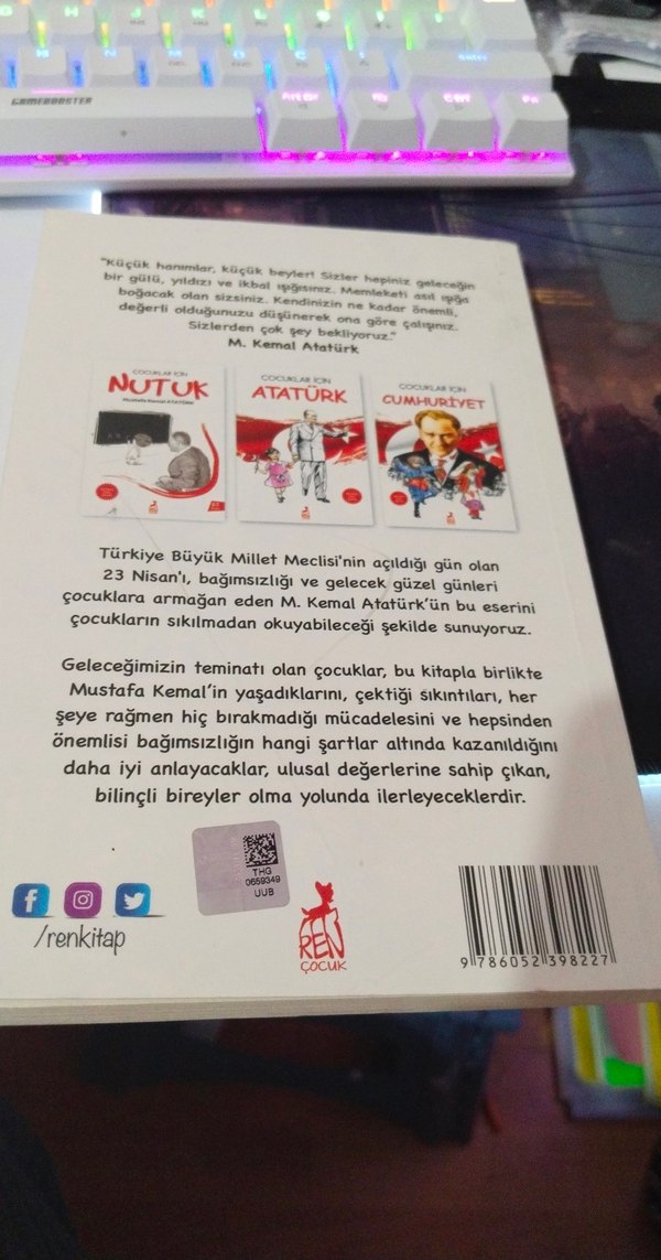 Çocuklar İçin Nutuk Mustafa Kemal Atatürk - Görsel 4