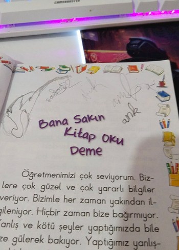 Bana Sakın Kitap Oku Deme - 3. Sınıf - Görsel 3