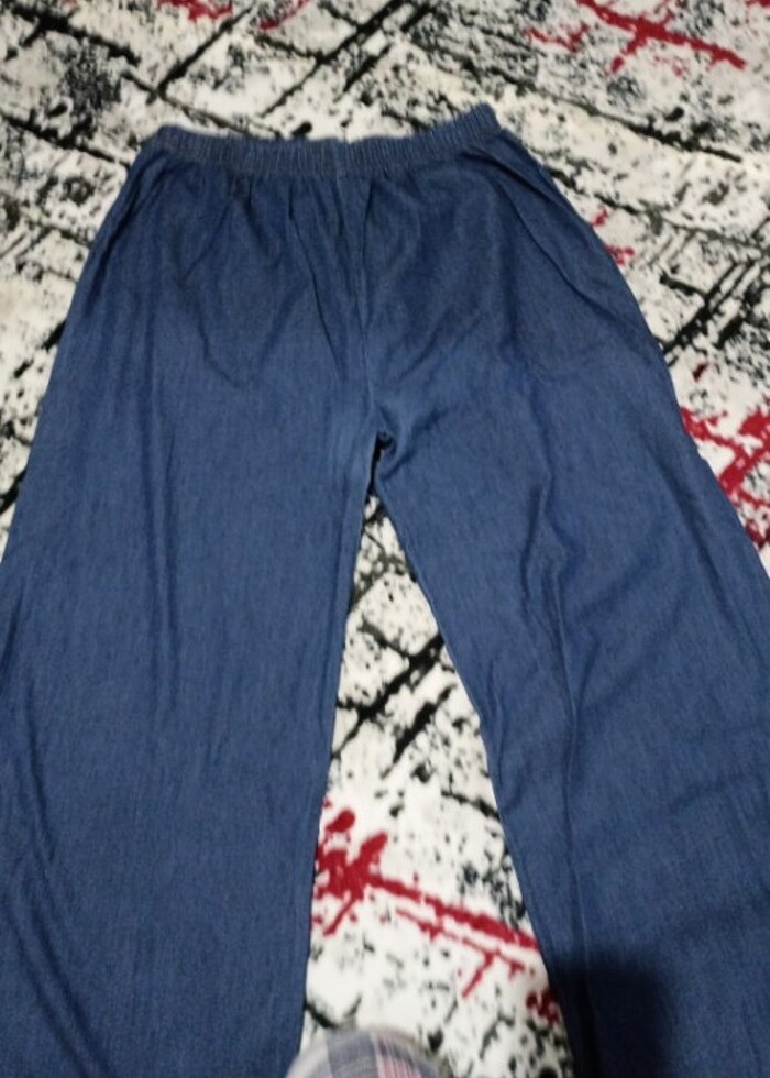 Bol paça pantolon  - Görsel 2