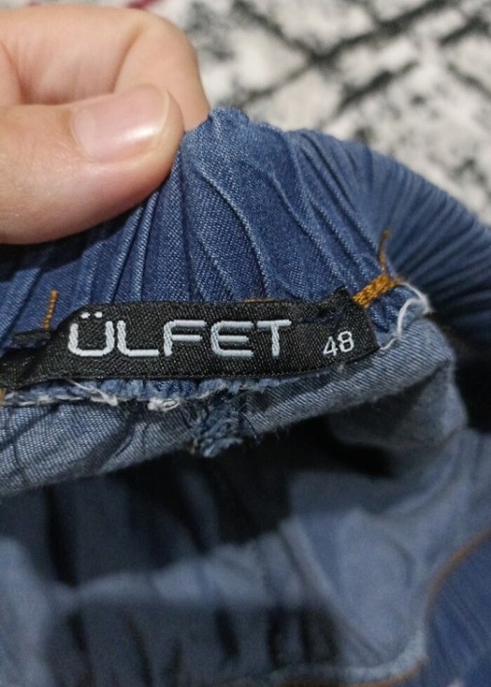 Bol paça pantolon  - Görsel 4