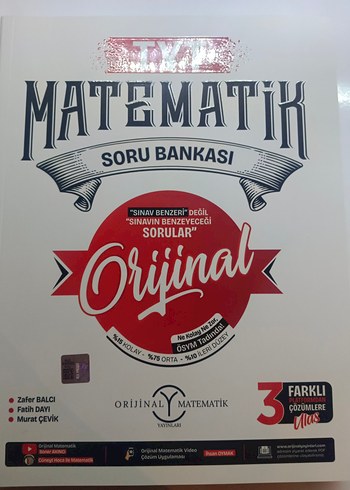 Orijinal TYT Matematik Soru Bankası