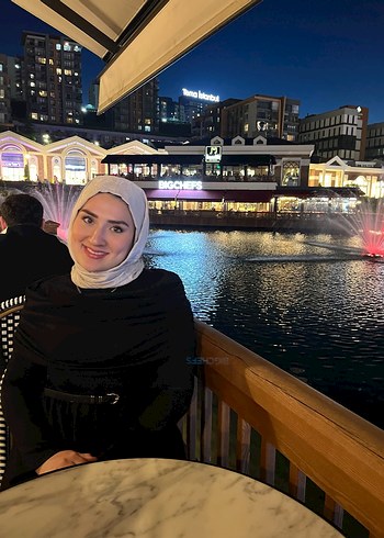 Uzun Siyah tesettür elbise - Görsel 2