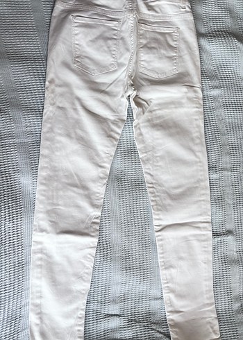 Koton Koton - Beyaz Fit Kadın Jean Pantolon