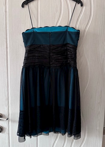 Tüllü Dantelli Abiye - Görsel 7