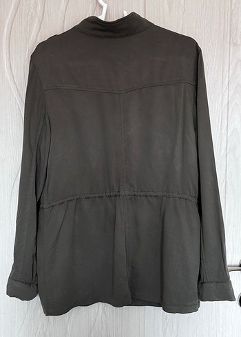 H&M | Düğmeli Koyu Yeşil Kadın Ceket - Görsel 8